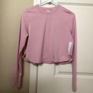 Gymshark cropped shirt